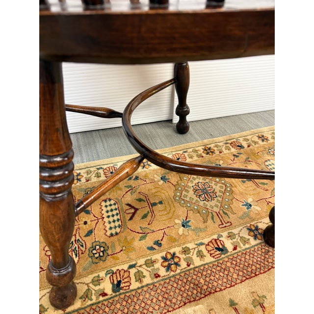 Wood Antonios Antiques English Windsor Armchairs, Pair For Sale - Image 7 of 12