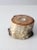 Cream Vintage Birch Log Tea Candle Holder For Sale - Image 8 of 10
