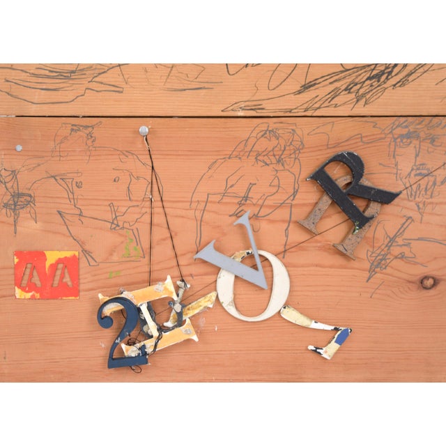 The Punctured Self Portrait Abstract by Michael Pauker For Sale - Image 10 of 12