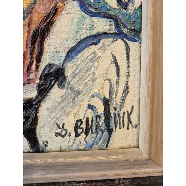Portrait Painting of a Sailer by David Burliuk For Sale In West Palm - Image 6 of 7