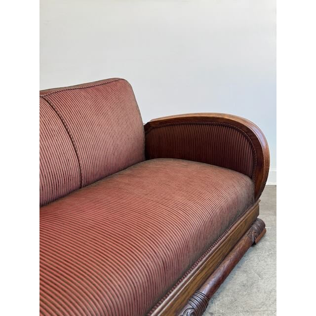 1930s Authentic Art Deco 3 Seater Sofa For Sale - Image 17 of 17