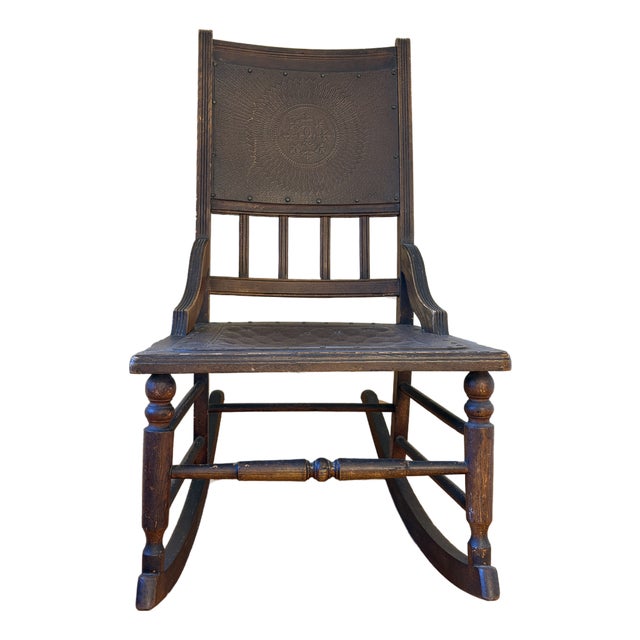 Antique Rocker Circa 1900 For Sale