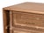 Wood British Colonial Drop Leaf Server with Caned Doors For Sale - Image 7 of 11