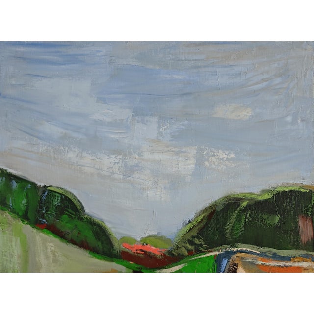 2020s Vers La Clarté, Abstract Landscape, Contemporary, Framed by Sophie Dumont For Sale - Image 5 of 7