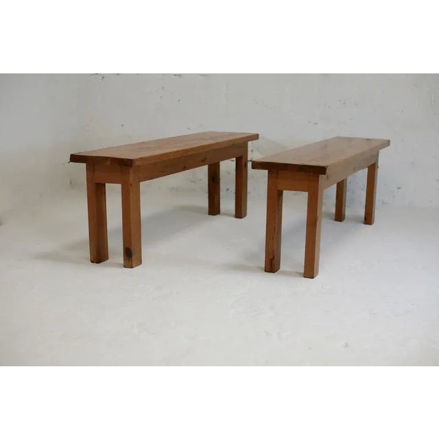 Set of Brutalist French Bench, 1960 For Sale - Image 8 of 18