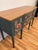 Vintage Mahogany Painted Credenza Featuring "Poppies" For Sale - Image 11 of 12