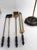 Gorgeous Vintage Brass & Marble Handle Fireplace Tool Set With Star For Sale In Dallas - Image 6 of 11