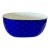 1960s Mid Century Modern Ampleur Ejiry Blue Oval Enamel Bowl W White Diamonds For Sale