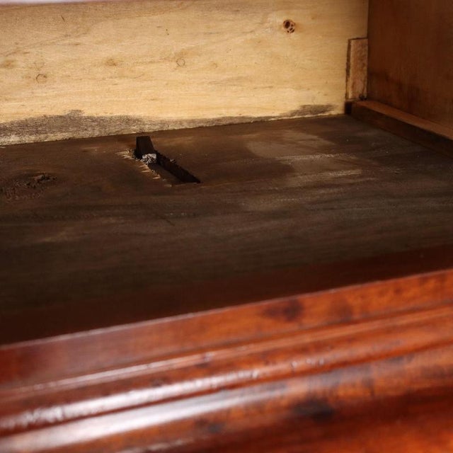 Antique Writing Desk in Mahogany and Oak For Sale - Image 6 of 15