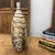 Late 20th Century Elongated Brown, White & Black Drip Prem Vase For Sale - Image 5 of 9