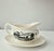 Ceramic Vintage English Transferware Gravy Boat by Grindley, 1940s For Sale - Image 7 of 9
