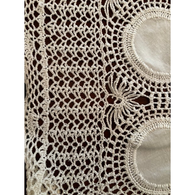 Shabby Chic Vintage (1980’s)Handcrafted Cotton Game Cloth For Sale - Image 3 of 6