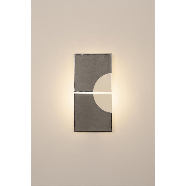 Early 21st Century Tiles Moon G Wall Light by Violaine d'Harcourt For Sale - Image 5 of 5
