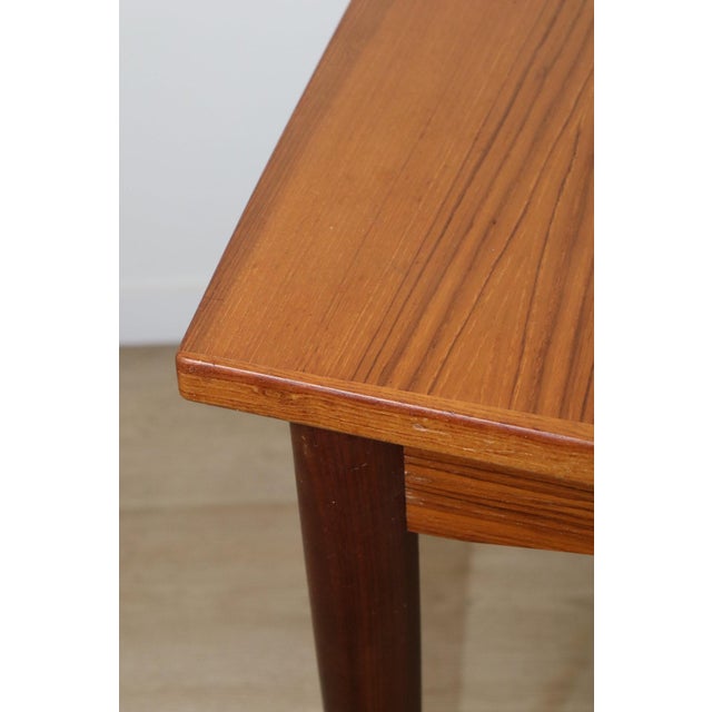 Scandinavian Extendable Teak Dining Table, 1960s For Sale - Image 16 of 18