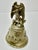 Figurative Vintage Late 20th Century Angel/Nativity Scenery Pewter Bell For Sale - Image 3 of 12