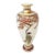 Antique Japanese Satsuma 6" Vase - Late Meiji Era - Geisha - Attendant - Tree - Leaves For Sale