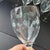 Glass Vintage Wine Glasses by Standard Glass Co in the Criss Cross & Punties Pattern – Set of 6 Gobblets - Art Deco Depression Glass – 7.25" For Sale - Image 7 of 9