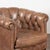 Traditional Pair of 20th Century Vintage Brown Leather Danish Club Chairs For Sale - Image 3 of 14
