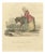 Miss Semple, Country Woman and Donkey Going to Valenciennes, 1817, Engraving For Sale