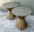 Gold Vintage Ambella Home “Pick Up Stick” Side Tables - A Pair For Sale - Image 8 of 12