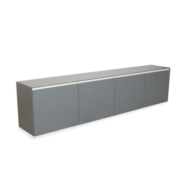 Modern Nex Wall-Mounted Sideboard in Wood from Piure For Sale - Image 3 of 15