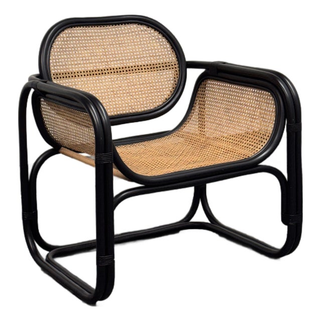 Safavieh Nadie Rattan Accent Chair For Sale