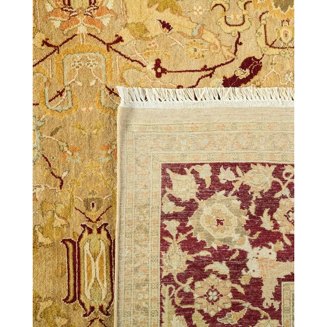 2010s Mogul Collection Hand-Knotted Area Rug - Gold Collection 8' 2" X 10' 2" For Sale - Image 5 of 10