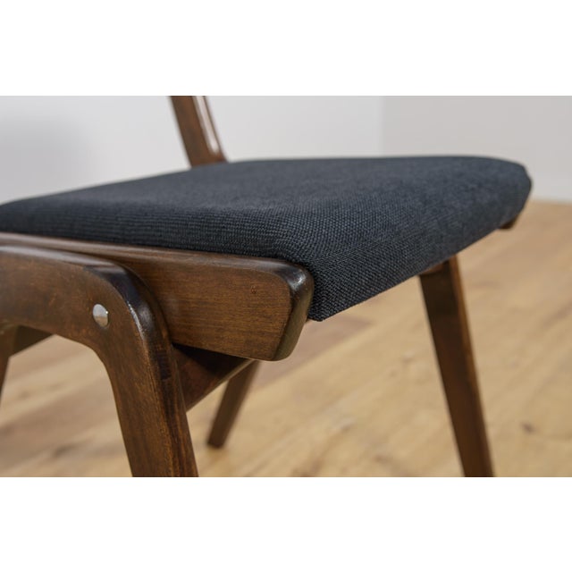 Boomerang Dining Chairs from Gościcńskie Furniture Fabryki, 1960s, Poland, Set of 6 For Sale - Image 18 of 18