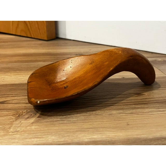Early 20th Century Primitive Wood Spoon Rest For Sale In New York - Image 6 of 10
