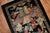 A third quarter of the 20th century Chinese Emperor Empress Chinese pictorial conversation rug. Measures: 3' x 5'.