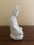 White Mid 20th Century Blanc De Chine Porcelain Seated Kwan Yin Figure For Sale - Image 8 of 11
