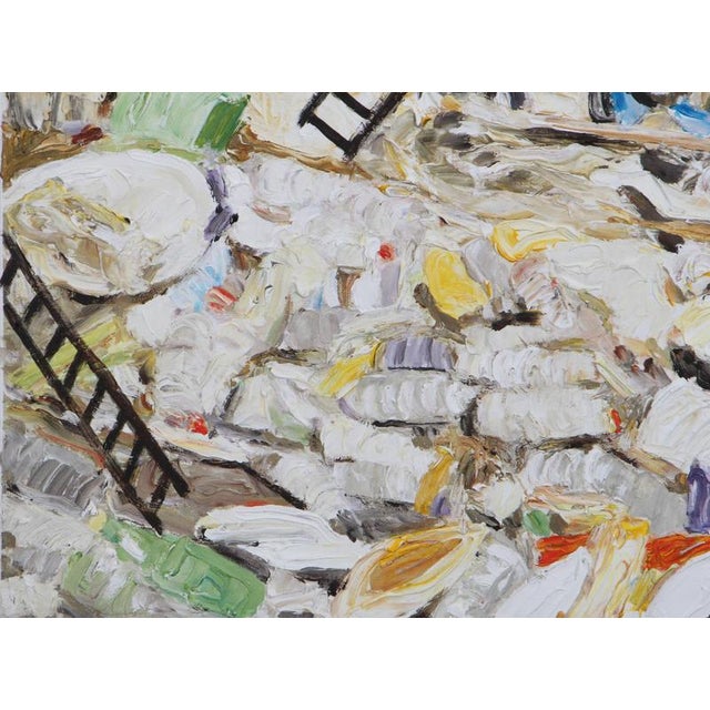 Marco Evaristti, Composition, 2022, Acrylic on Canvas For Sale - Image 6 of 8