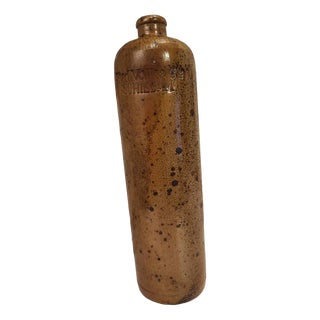 Ceramic Bottle from Schiedam, 1890s For Sale