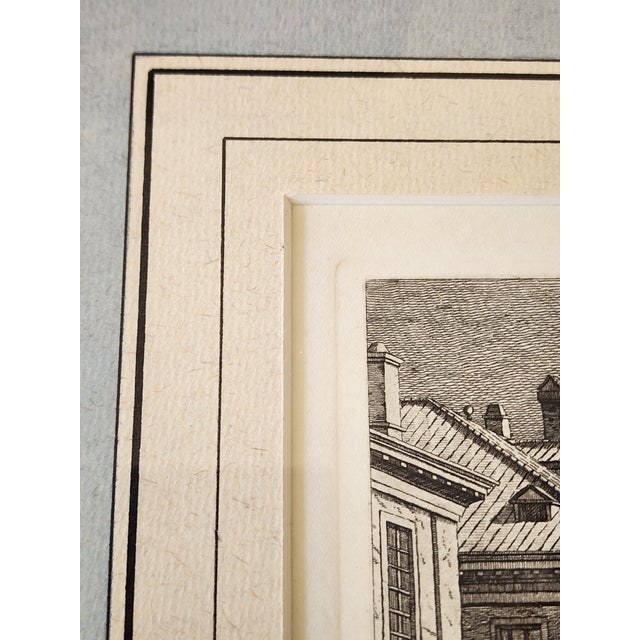 Blue Antique English Engravings of London-Set of 3 For Sale - Image 8 of 18