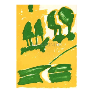 Pierre Nivollet, Original Lithograph N10-3, Noise 1988