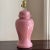 Mid-20th Century Bubble Gum Pink Ginger Jar Table Lamp For Sale - Image 12 of 16