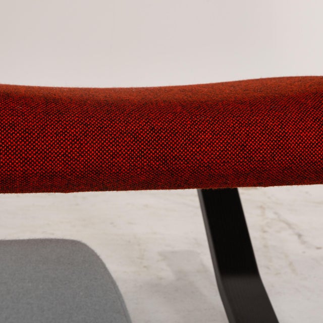 Black Wood & Fabric Gravity Balans Lounge Chair by Peter Opsvik for