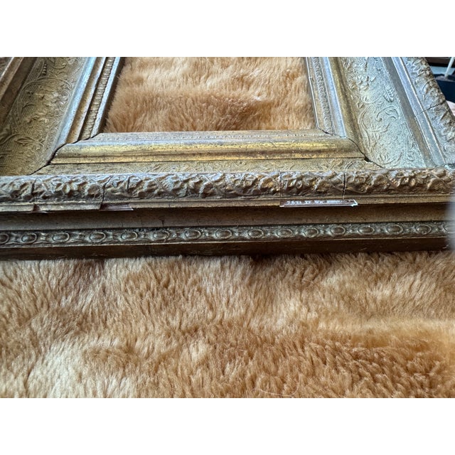 1936 French Watercolor Landscape Painting in Antique Frame For Sale - Image 4 of 12