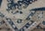 Vintage Hand Knotted Turkish Oushak Rug With Central Medallion in Blue and Cream For Sale - Image 11 of 13