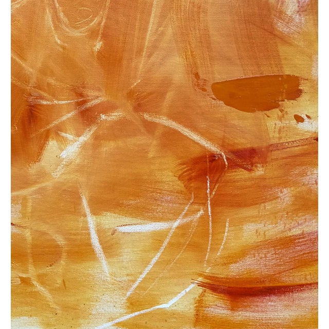 Trixie Pitts Figure in Amber — 48x48 For Sale - Image 4 of 5