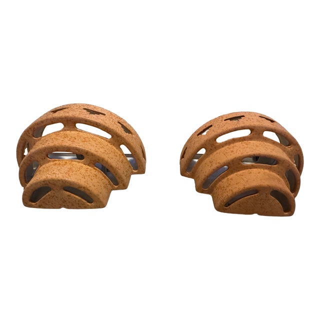 Vintage 1980s Post Modern Sconce Set For Sale