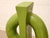 American Late 20th Century Oversized Lime Green Concrete Dollar Sign Sculpture For Sale - Image 3 of 8