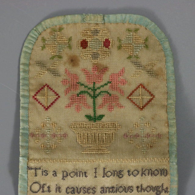 Georgian Hussif Portable Sewing Kit Holder. The term housewife first appeared in the mid-18th century to describe these...