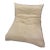 Cream-Colored Togo-Style Floor Chair For Sale