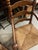 Up for consideration is a beautiful vintage pair of sturdy large ladder back chairs with one captains chair. These would...
