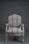 Modern Antique Louis Philippe Armchair with Tartan Upholstery For Sale - Image 3 of 15