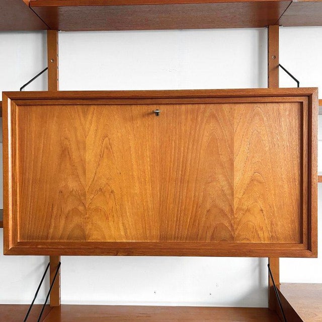 Mid-Century Modern Danish Royal Wall Unit by Poul Cadovius, 1950s For Sale - Image 11 of 13