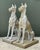 Vintage Eco Plaster Great Dane Sculptures - Pair For Sale - Image 16 of 17