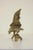 Vintage Brass Bird Sculpture For Sale - Image 4 of 12