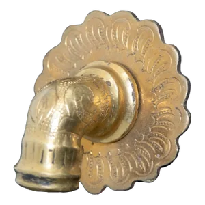 Moroccan Fountain Faucet Engraved Polished Brass